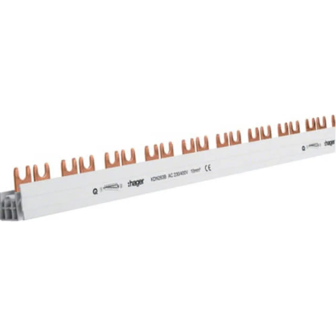 Вильчатая шинка HAGER 3P 16мм² 12M KDN380A